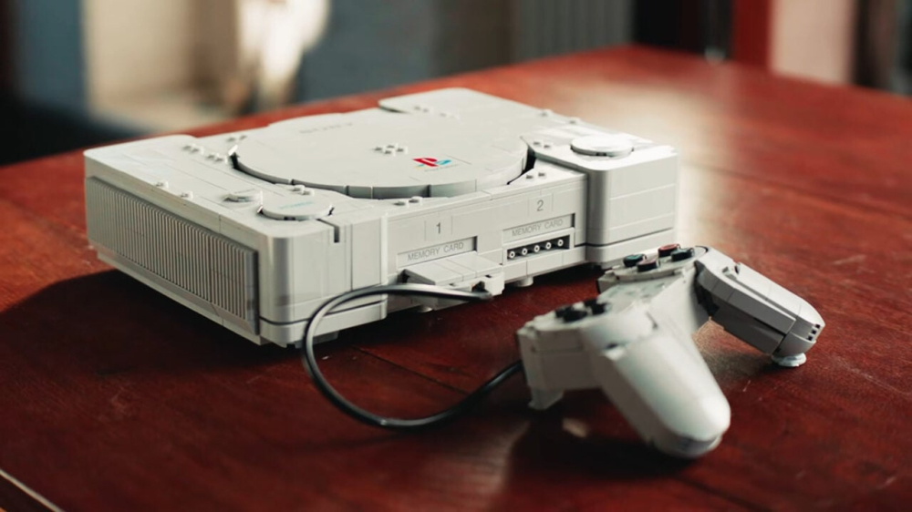 PS1积木套装官宣，光驱抢镜引热议