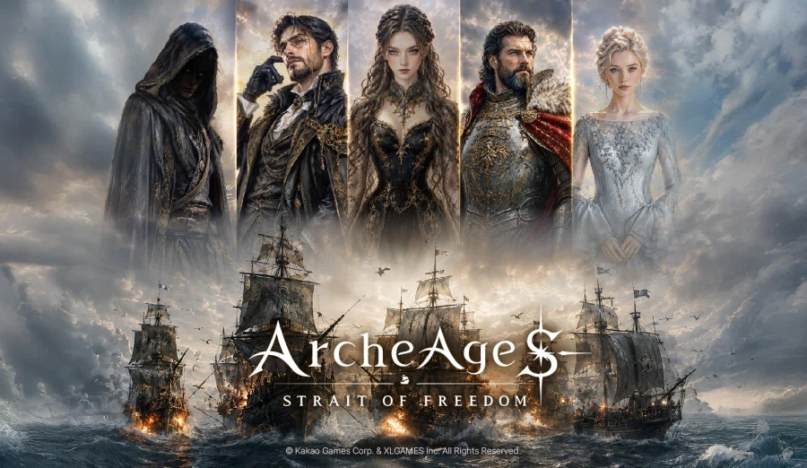 PC MMORPG《上古世纪 S》首曝品牌识别与主视觉图 预定2027年Steam登场