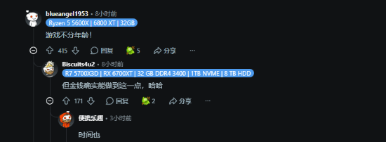 60岁玩家晒豪华游戏桌搭引发热议