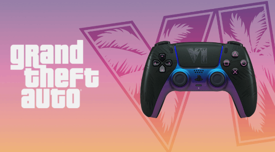 《GTA6》主题PS5手柄开启预购 索尼部分官网因访问量过大启用排队