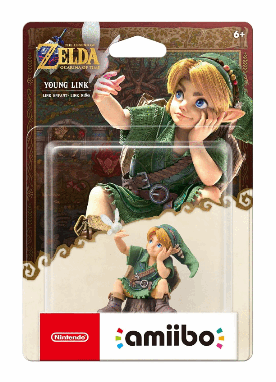《塞尔达传说：时之笛》重制版amiibo开卖：少年林克、少年塞尔达各25美元，2027年推出