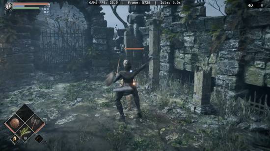 PS5模拟器运行《恶魔之魂：重制版》帧率最高约20 FPS