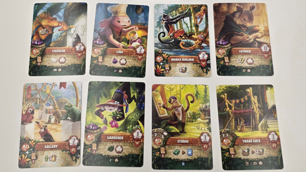 Emerland 桌游评测：Everdell 丛林主题续作加入新机制