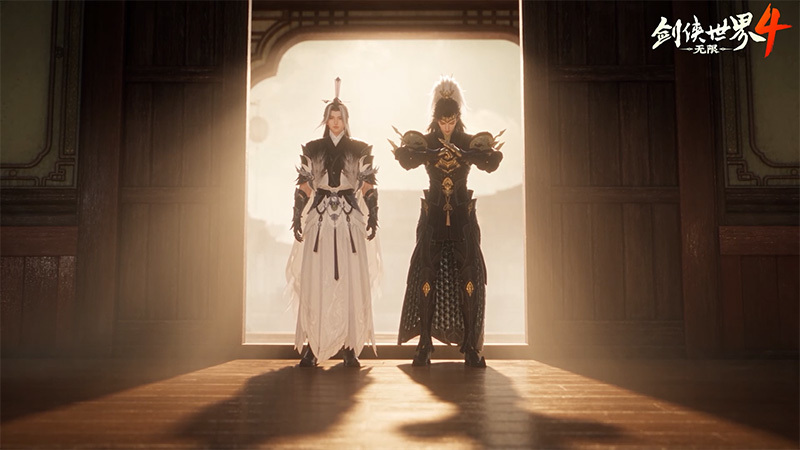 大司马VS呆妹领衔,《剑侠世界4：无限》10月15日公测共赴大江湖