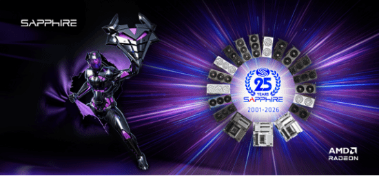 蓝宝石科技宣布成立25周年,从显卡代工扩展至边缘AI与嵌入式平台