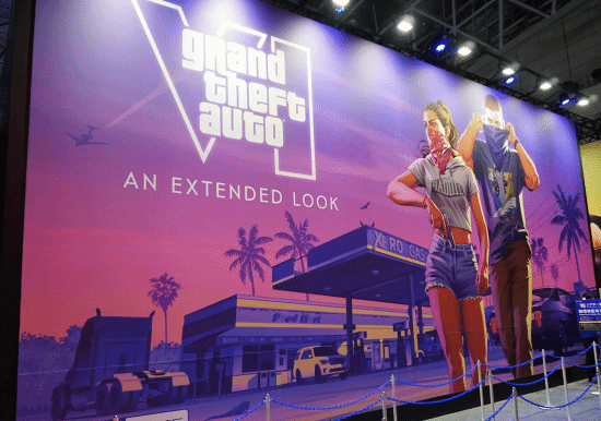 索尼在TGS2026展出《GTA6》加长版预告沉浸式观影体验