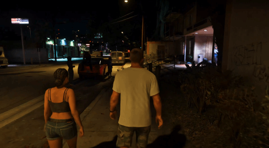 博主自制《GTA6》4K 60帧演示视频，Digital Foundry曾称PS5 Pro难达60帧