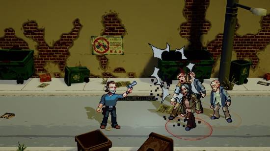 《行尸走肉》改编横版格斗游戏《Streets of Survival》已发售