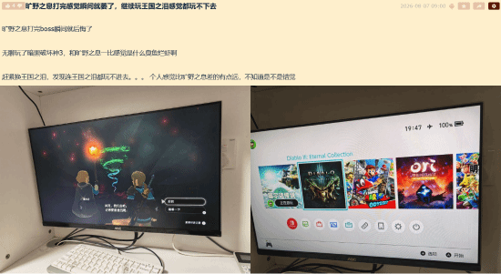 通关《塞尔达传说：旷野之息》续玩《王国之泪》劝退？玩家：电子阳痿了！
