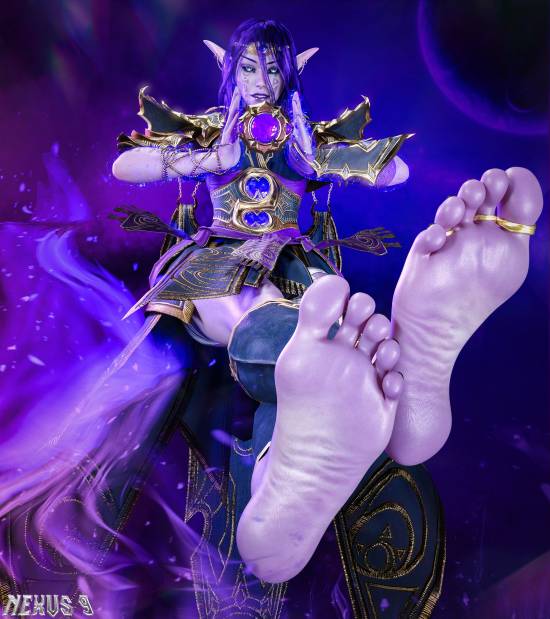 暴雪回应《魔兽世界》萨拉塔斯光脚形象：玩家爱看就多给玩家看
