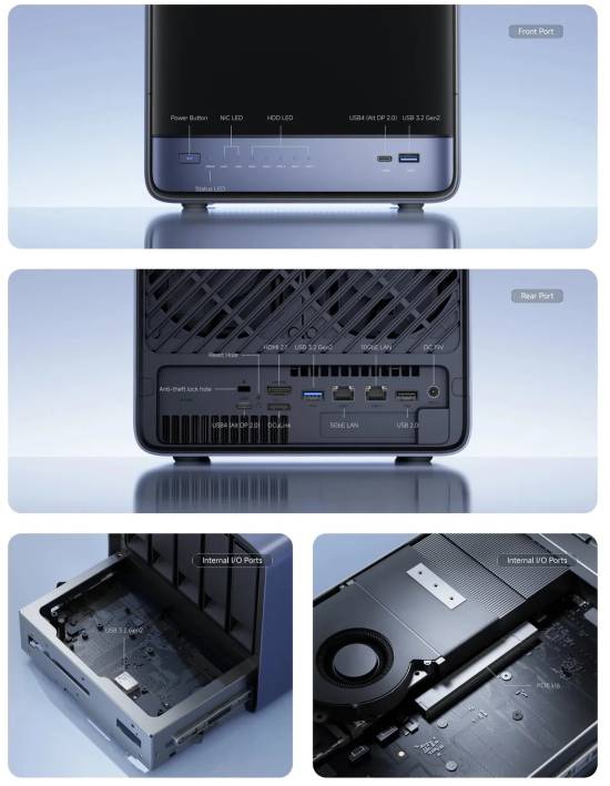 铭凡海外推新款N5 Air NAS：锐龙5 7640HS加持 保留万兆网口 重量4kg