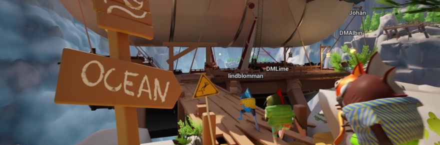 Fish & Ships 公布：扮演鱼驾驶飞艇前往海洋的多人游戏