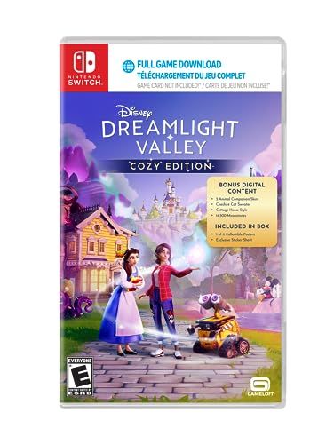 《迪士尼梦幻星谷》Switch 2 Cozy Edition 开启预购：49.99 美元，盒内仍为下载码