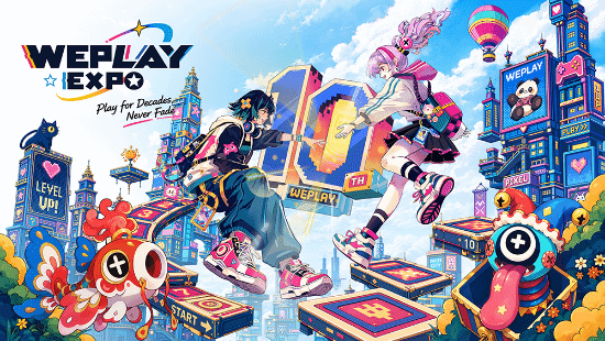WePlay 10周年主视觉公布，11月21-22日上海国家会展中心举办