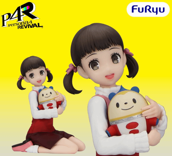 《女神异闻录4 Revival》堂岛菜菜子泡面压手办原型公开，2027年3月日本街机厅首发