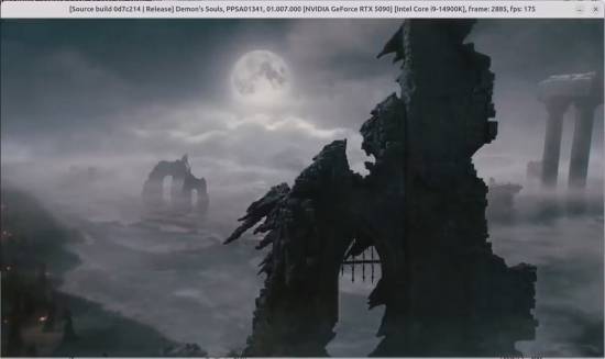 PS5模拟器KyTy运行《恶魔之魂：重制版》达40-50 FPS，高帧率版本尚未公开发布