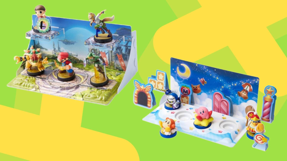 《任天堂明星大乱斗》与《星之卡比》amiibo场景配件在亚马逊售价9.99美元