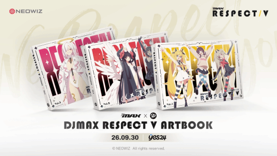 《DJMAX RESPECT V》首部官方画集9月30日YES24独家预售，售价98000韩元