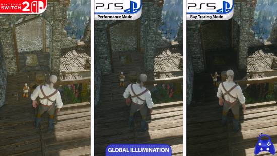 《巫师3重制版》Switch2与PS5画面对比视频发布