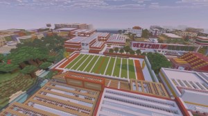 前钢人主帅汤姆林公开建造12年的《我的世界》城市