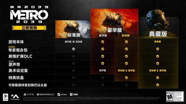 《地铁2039》现已开启预购