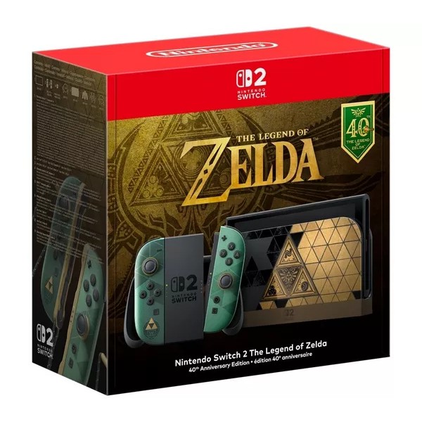 塞尔达传说Switch 2特别版在Smyths Toys补货，售价429.99英镑