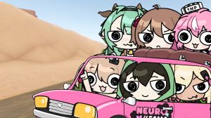 Neuro-Sama与Vedal等六人开启《The Long Drive》约5000公里马拉松直播