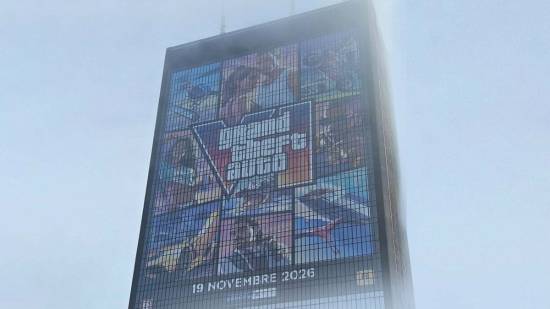 巴黎《GTA6》巨幅广告移除封面武器