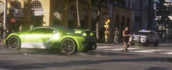 GTA6新预告第46秒绿色跑车被指影射泄密者Cyberleek，Rockstar未回应
