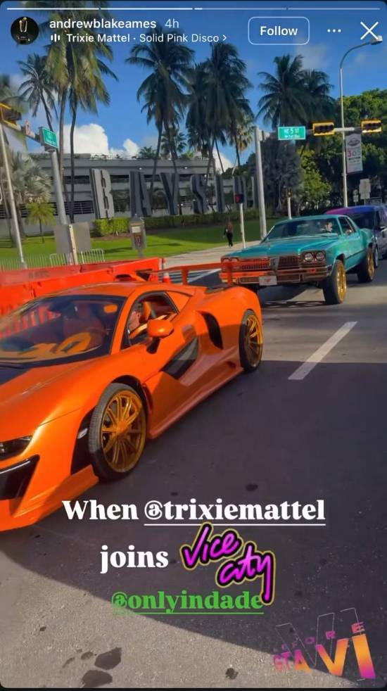 Rockstar在迈阿密街头组织GTA 6主题车队巡游