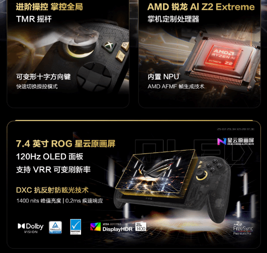 华硕ROG XBOX掌机X 20周年版国行开卖，9999元起