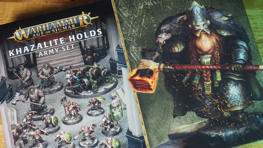 Warhammer Age of Sigmar新矮人阵营Khazalite Holds开启预购，10月31日发售