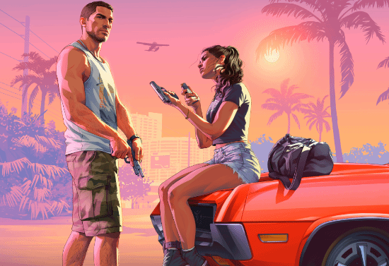 好莱坞大道《GTA6》巨幅壁画完工，标注发售日期2026年11月19日