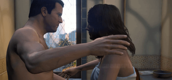 玩家用《给他爱5》逐镜头重制《GTA6》发售预告，两代画面差距引热议