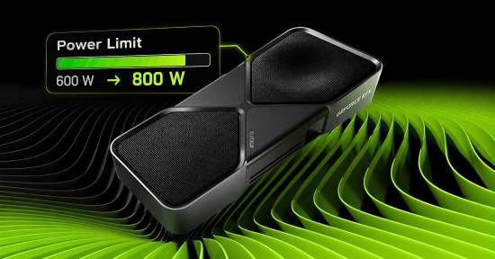 开发者发布NVIDIA VBIOS编辑工具 可将RTX 5090功耗上限提至800W