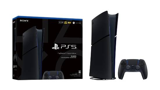 PS5数字版午夜黑日语专用机型11月19日发售，10月20日起日本开启预订