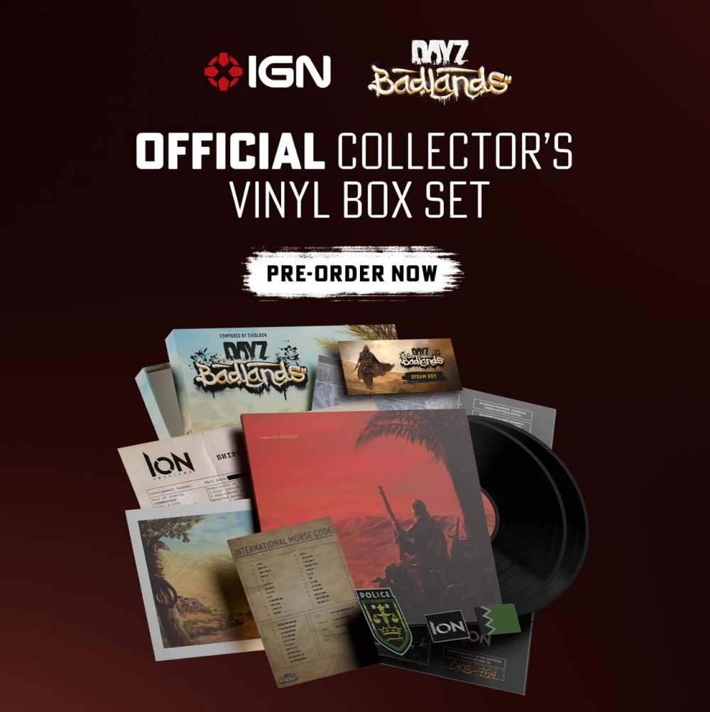 DayZ Badlands典藏黑胶套装IGN Store独家发售，售价140美元