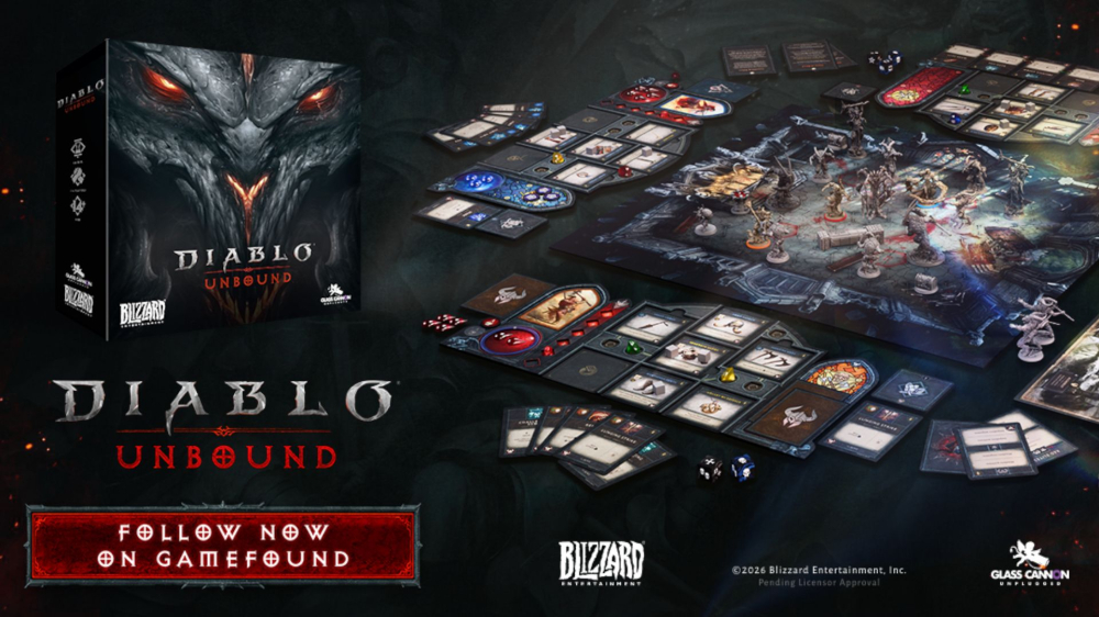 《暗黑破坏神》桌游定名《Diablo: Unbound》，2027年初众筹、今年10月可试玩