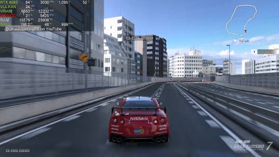 PS5模拟器KyTyPS5运行《GT7》演示曝光：17-25帧 加载与车队场景偶有卡顿