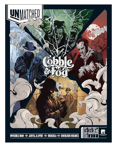 《Unmatched: Cobble and Fog》评测：德古拉对决福尔摩斯，哥特恐怖叠加战术对战
