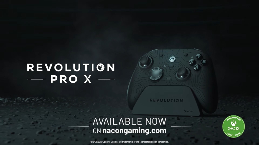 Nacon推出Revolution Pro X无线Xbox手柄，售价109.99美元/英镑