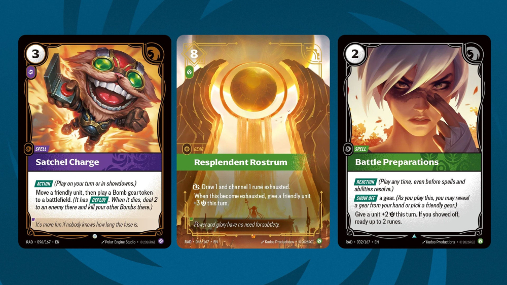 《Riftbound》全新补充包《Radiance》为《聚点危机：英雄联盟外传 TCG》带来惊艳的音乐新元素