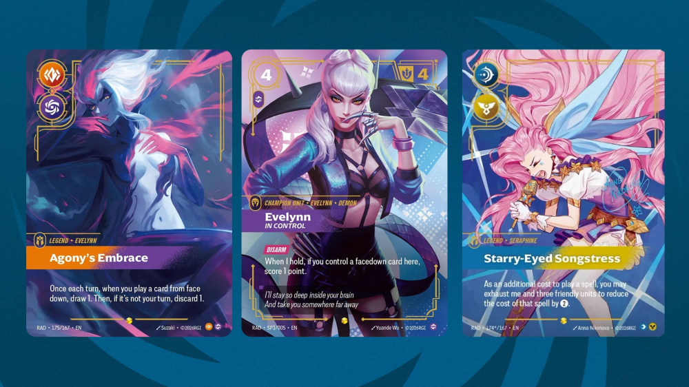 《Riftbound》全新补充包《Radiance》为《聚点危机：英雄联盟外传 TCG》带来惊艳的音乐新元素