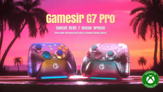 盖世小鸡推出两款G7 Pro新配色手柄，售价90美元