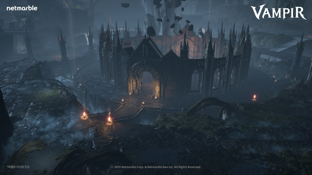 Netmarble吸血鬼MMORPG《Vampir》登陆美国PC与移动端