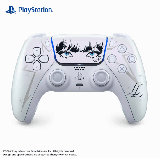 PlayStation×LISA联名DualSense限量手柄国行发售，定价639元